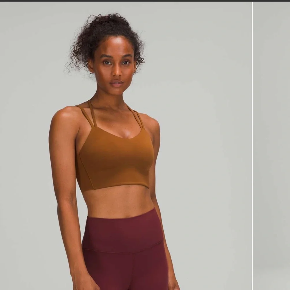 Lululemon Like a Cloud Bra Longline *Light Support, B/C Cup
Copper Brown size 4